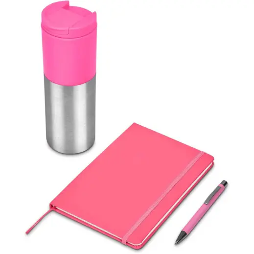 Watson White Gift Set - Pink
